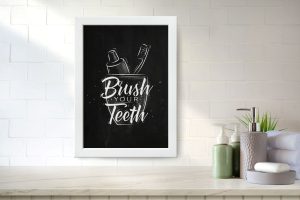 Brush your teeth black
