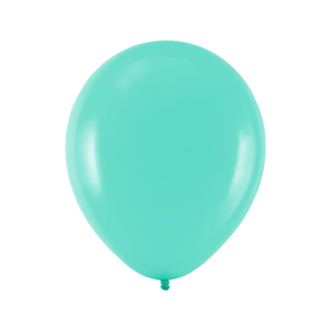 balony w kolorze morskim