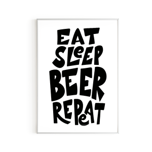 Eat sleep beer repeat