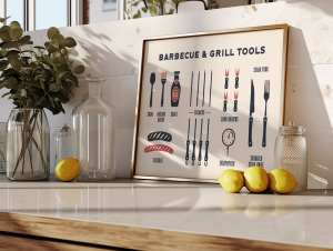 Barbecue and grill tools No. 01