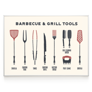 Barbecue and grill tools No. 02